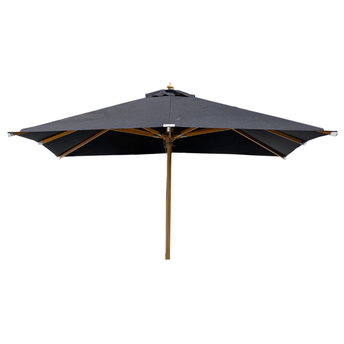 Fyrkantigt Parasoll – Venture Home Naxos 300×300 Natur/Svart - Bild 2