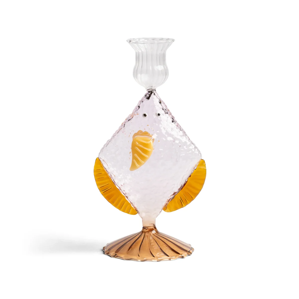 Ljusstake Fisk Rosa