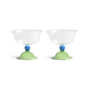 Coupe tulip Green (Set om 2)
