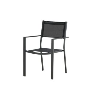 Karmstol Utomhus – Venture Home Copacabana 2-pack Svart
