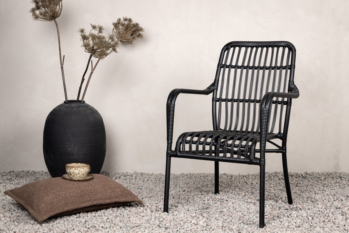 Loungestol Utomhus – Venture Home Rizal Svart - Bild 3