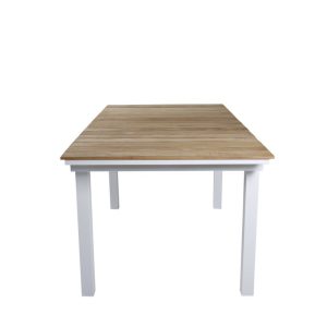 Rektangulärt Matbord Utomhus – Venture Home Mexiko 180/240×90 Vit/Natur
