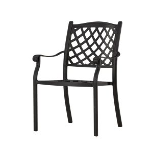 Caféstol Utomhus – Venture Home Óbidos 4-pack Svart