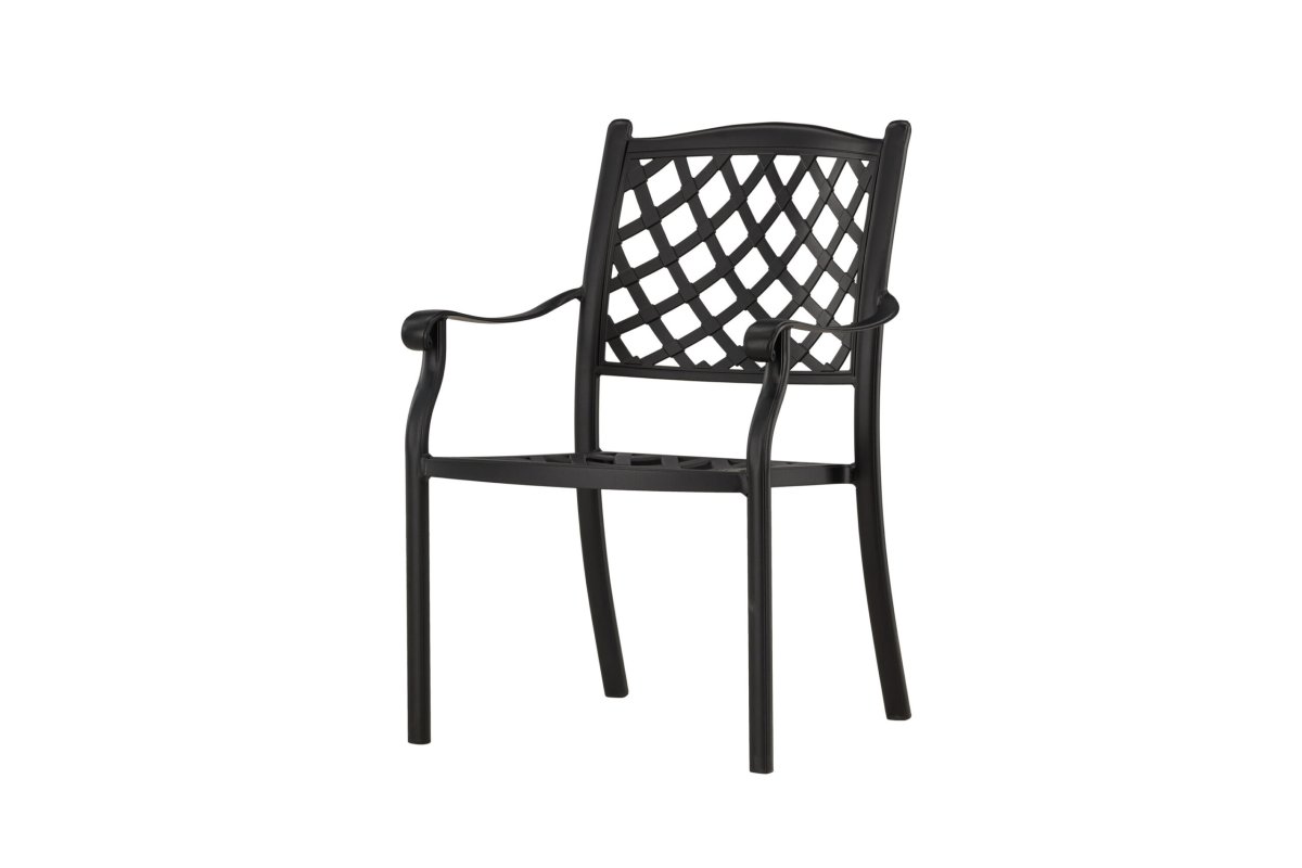 Caféstol Utomhus – Venture Home Óbidos 4-pack Svart - Bild 2