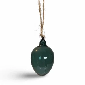 Hängande Glasägg Petrol S