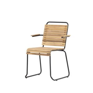 Matstol Utomhus – Venture Home Bois Svart/Natur