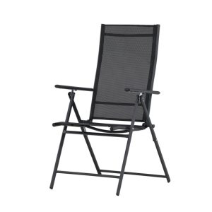 Positionsstol Utomhus – Venture Home Levanzo 2-pack Svart
