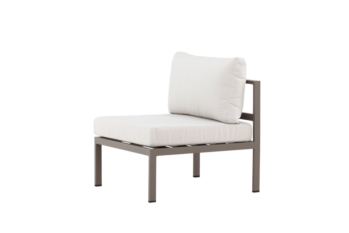 Mittdel Modulsoffa Utomhus – Venture Home Copacabana Brun/Beige inkl. dynor - Bild 4
