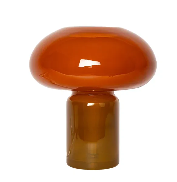 Bordslampa i Glas Brun/Amber