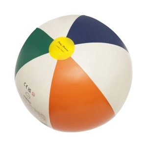 Petites Pommes Otto Beach Ball 45cm Tangerine/Cannes/Oxford