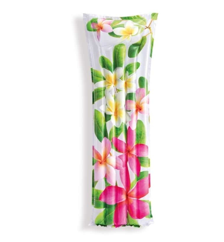 Badmadrass Intex 183x69cm Blommor - Bild 2