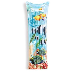 Badmadrass Intex 183x69cm Fiskar