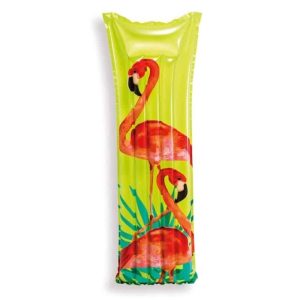 INTEX Badmadrass 183x69cm Flamingo