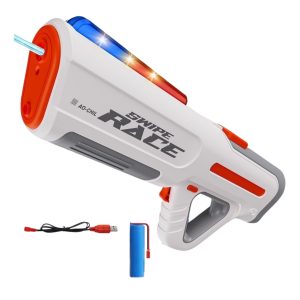 Elektrisk Vattenpistol LED – 43 cm Vit Vattenspruta