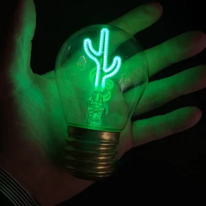 Portabel Glödlampa Cactus