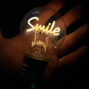 Portabel Glödlampa Smile