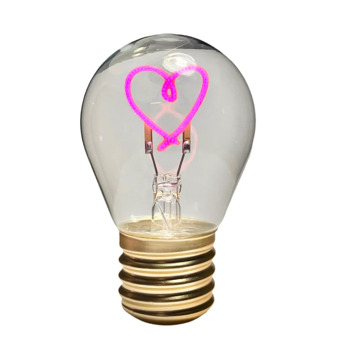 Portabel Glödlampa Slarvigt Hjärta - Bild 3