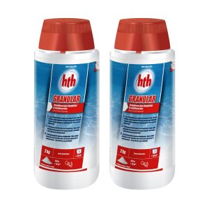 Klorgranulat HTH Granular 2 kg 2-pack