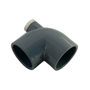 PVC 90° med gänga för luftning
