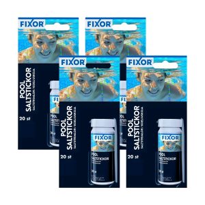 Teststickor Pool Fixor by Nitor Saltstickor 20st, 4-pack