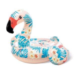 Uppblåsbart Baddjur Intex Tropical Flamingo Ride-On