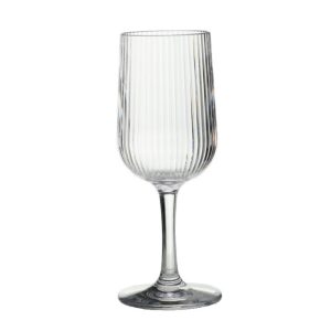 Vinglas Plast Stripe Vin 30cl