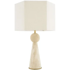 Bordslampa Novak Travertin