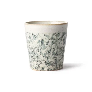 70s ceramics: Coffee mug Hail