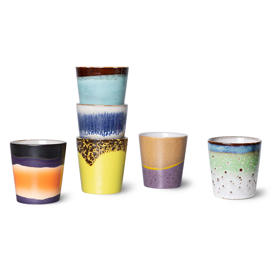 70s ceramics: Coffee mug Comet - Bild 4