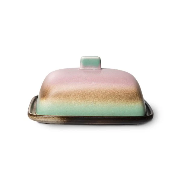 70s ceramics: butter dish, mercury - Bild 2