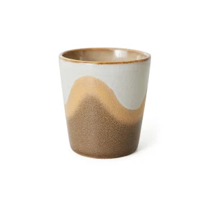 70s ceramics: Coffee mug Oasis