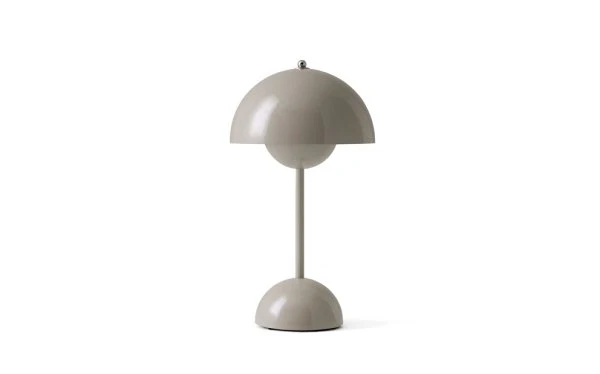 Flowerpot Portable Lamp VP9 Grey Beige