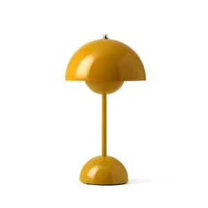 Flowerpot Portabel lampa VP9 Mustard