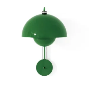 Flowerpot Wall Lamp VP8 Signal Green