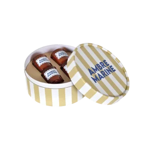 Doftljus (Set om 4) Ambre Marine