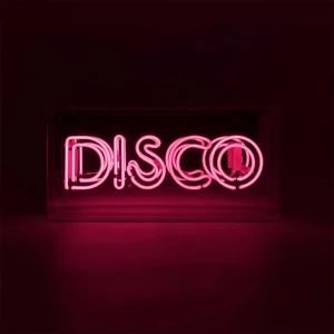 Neonlampa Box 'Disco' Rosa