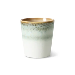 70s ceramics: Coffee mug Petal