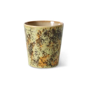70s ceramics: Coffee mug Fjord