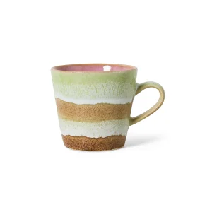 70s ceramics: Americano mug Umber