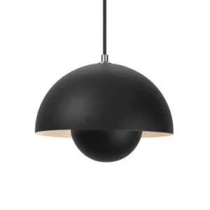 Flowerpot Pendel VP2 Ø50 cm Matt Svart