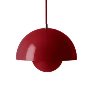 Flowerpot Pendel VP10 Ø16 cm Vermilion Röd