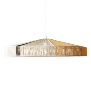 Pendellampa Rope black stripe