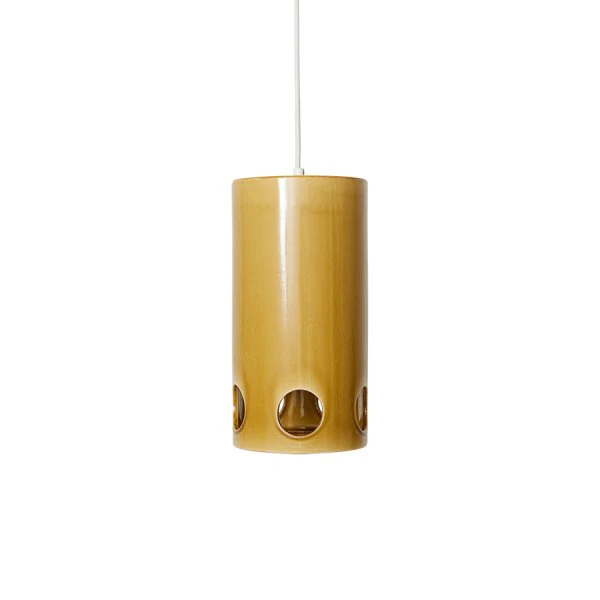 Ceramic Pendellampa Mustard